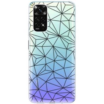 iSaprio Abstract Triangles 03 pro black pro Xiaomi Redmi Note 11 / Note 11S (trian03b-TPU3-RmN11s)