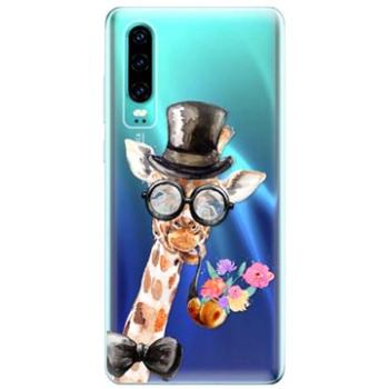 iSaprio Sir Giraffe pro Huawei P30 (sirgi-TPU-HonP30)