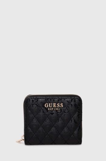 Peněženka Guess YARMILLA černá barva, SWGG93 22370