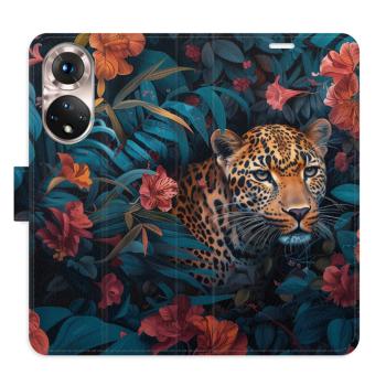 Flipové pouzdro iSaprio - Flower Jaguar 02 - Honor 50 / Nova 9