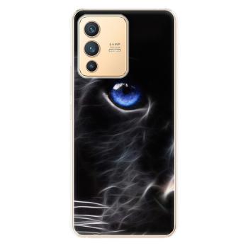 Odolné silikonové pouzdro iSaprio - Black Puma - Vivo V23 5G