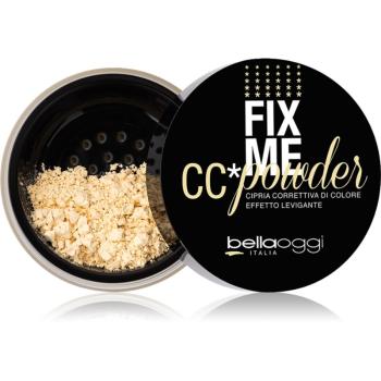 bellaoggi Fix Me CC Powder matující sypký pudr odstín Banana Shade 7.5 g