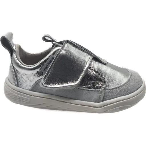 PEGRES SBF 64 Dětské barefoot boty, stříbrná, velikost