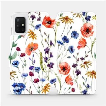 Flip pouzdro na mobil Samsung Galaxy A51 - MP04S Luční kvítí (5903516768899)