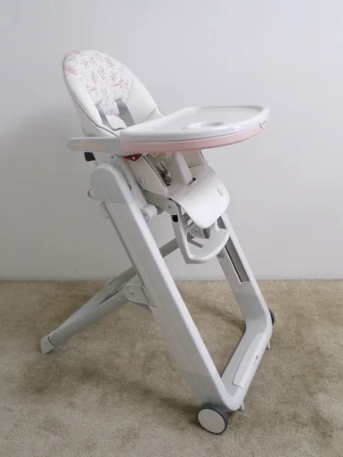 PEG PÉREGO Židlička jídelní Siesta Follow Me Aquarelle 2022 +hrazda zdarma