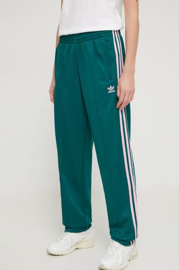 Tepláky adidas Originals zelená barva, s aplikací, IM9818