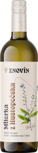 Znovín Müller Thurgau 12% 0,75l