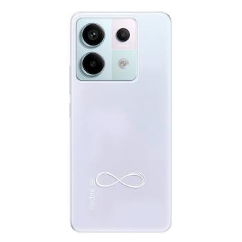 Odolné silikonové pouzdro iSaprio - čiré - Infinity - Xiaomi Redmi Note 13 Pro 5G / Poco X6 5G