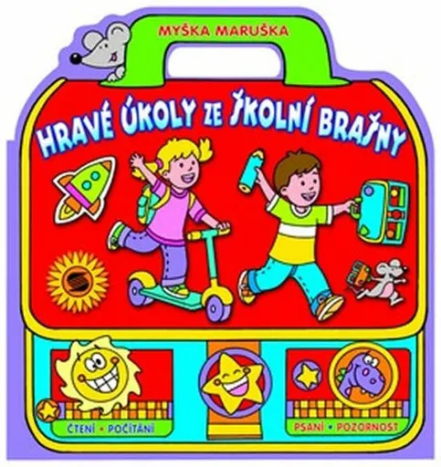 Myška Maruška - Hravé úkoly ze školní brašny (poškozená)