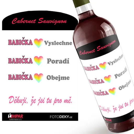 Víno Babička poradí (Druh Vína: Červené víno)
