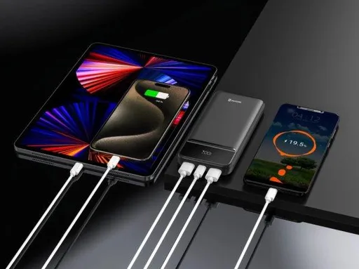 SWISSTEN POWER BANK 10000 mAh POWER LINE II ČERNÁ