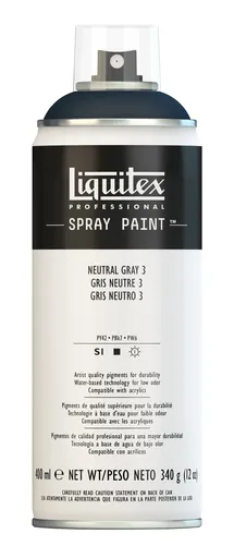 LIQUITEX Barva ve spreji šedá 400ml Liquitex