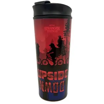 Stranger Things - Upside Down - cestovní hrnek (5050574275880)