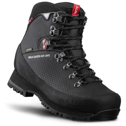 ALFA WALK QUEEN AIR A/P/S GTX W Dámská turistická obuv, černá, velikost