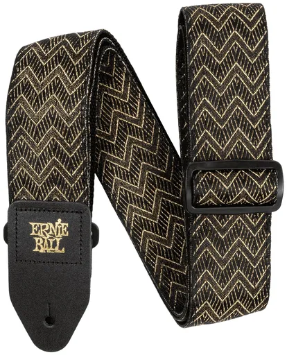 Ernie Ball Classic Jacquard Guitar/Bass Strap - Golden Waves