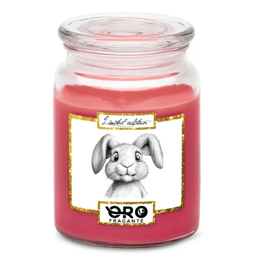 Svíčka Králíček  (Vůně svíčky: Višně v čokoládě)