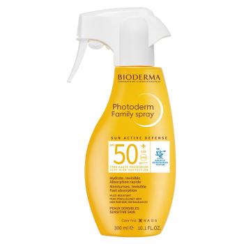 Bioderma Sprej na opalování pro citlivou pokožku SPF 50+ Photoderm (Family Spray) 300 ml
