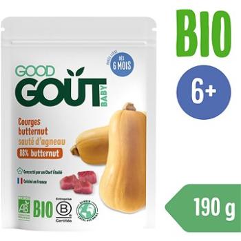 Good Gout BIO Máslová dýně s jehněčím masem (190 g) (3770002327050)