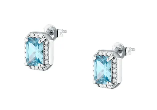 Morellato Stříbrné náušnice s kubickými zirkony Tesori SAIW319