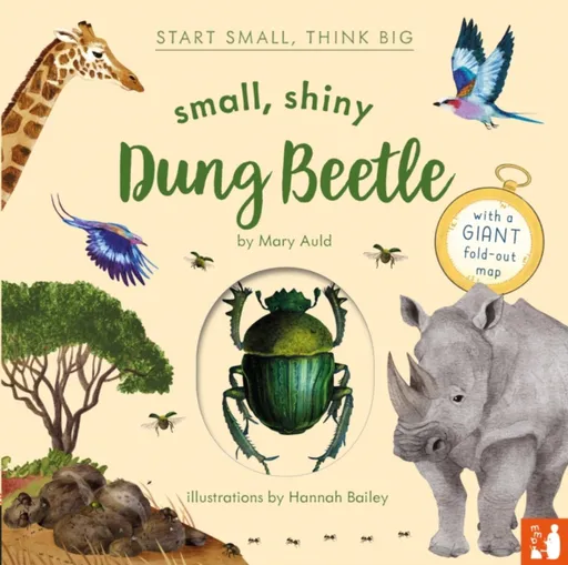 Small, Shiny Dung Beetle - Mary Auld
