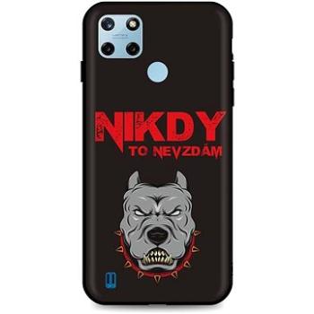 TopQ Kryt Realme C25Y silikon Nikdy to nevzdám 70565 (Sun-70565)