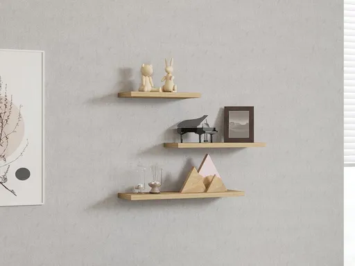 Nástěnná police Leila - Sapphire Oak