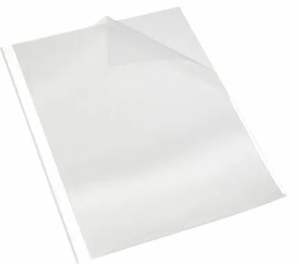 Prospektový obal A4 PP U-kapsa - bílý okraj