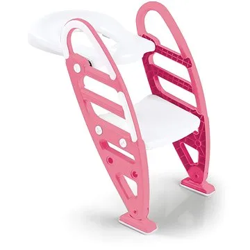 Dolu Schůdky se sedátkem k toaletě růžové (8690089072504)