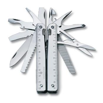 Kleště Victorinox Swiss Tool X v koženém pouzdře 3.0327.LB1