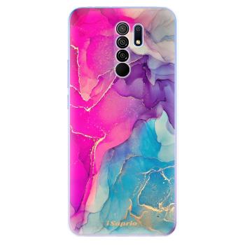 Odolné silikonové pouzdro iSaprio - Purple Ink - Xiaomi Redmi 9