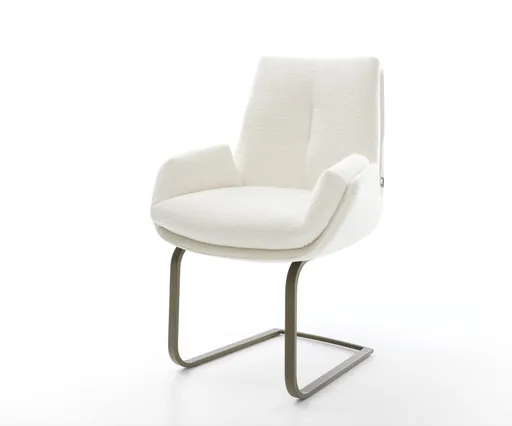 Jídelní židle Clea-Flex bouclé měkký béžová jídelní židle