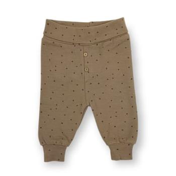 LITTLE Tepláky Dream Big dots khaki