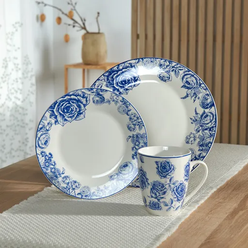 3dílná sada nádobí Růže