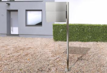 Radius design cologne Schránka na listy RADIUS DESIGN (LETTERMANN XXL 2 STANDING stainless steel 568) nerez