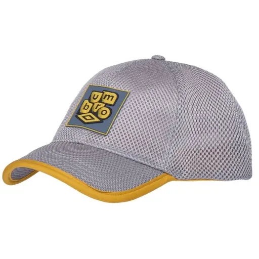 Umbro RUBBER Chlapecká kšiltovka, šedá, velikost 4-7Y