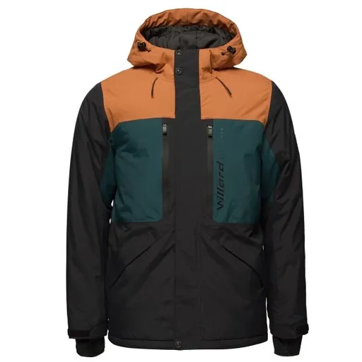 Willard BEROS Pánská lyžařská bunda, černá, velikost XXL