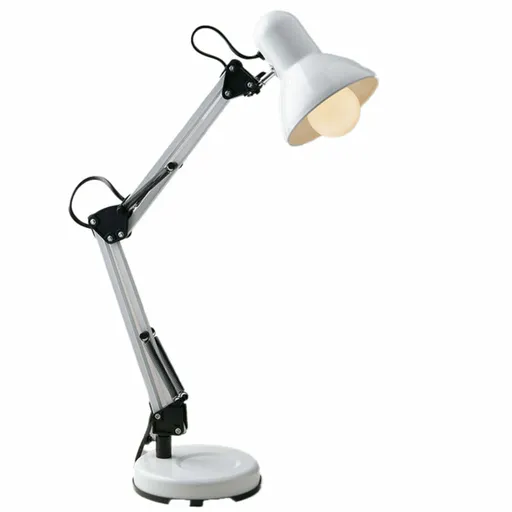 FANEUROPE FAN EUROPE Stolní lampa s klipem Architteto, 1xE27, 60 x 42 cm, bílá, kov