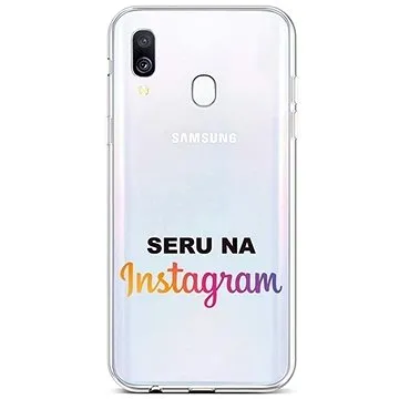 TopQ Samsung A40 silikon Instagram 42959 (Sun-42959)
