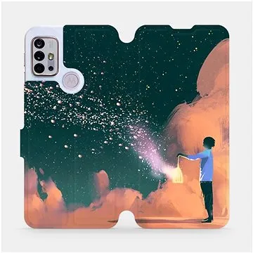 Flipové pouzdro na mobil Motorola Moto G10 - VA14P Postava s lampou (5903516683529)
