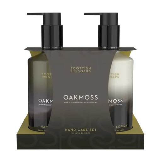 Scottish Fine Soaps Oakmoss Sada péče o ruce 2 ks