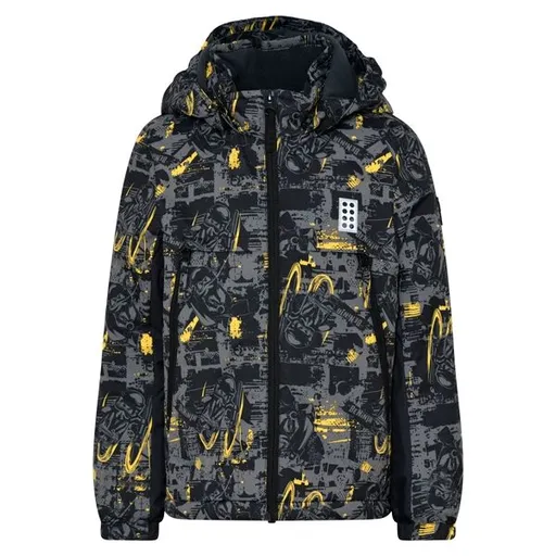 LEGO® kidswear LWJESSE 602 Chlapecká zimní bunda, černá, velikost