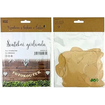 Girlanda svatební Fotokoutek (8595675602779)