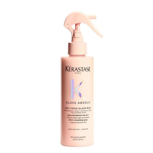 Kérastase Sprej pro krepaté a nepoddajné vlasy Gloss Absolu (All-in-One Smoothing Spray) 190 ml