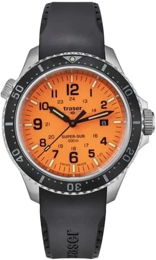 Traser P67 Diver Orange pryž
