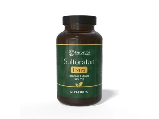 Sulforafan EXTRA – extrakt z brokolice 500 mg, 60 kapslí – Herbatica