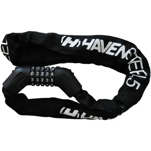 HAVEN STEEL 5 Zámek na kolo, černá, velikost