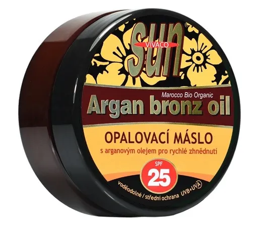 Opalovací máslo s BIO arganovým olejem SPF 25