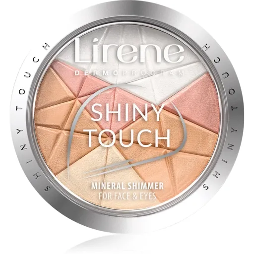 Lirene Shiny Touch rozjasňující pudr na obličej a oči 9 g