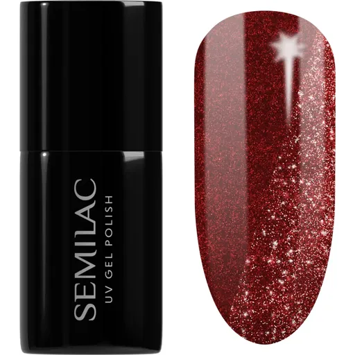 Semilac UV Hybrid Day and Night gelový lak na nehty s použitím UV/LED lampy odstín 396 Flash And Blush 7 ml
