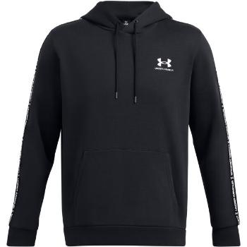 Under Armour ICON FLEECE TAPING Pánská mikina, černá, velikost